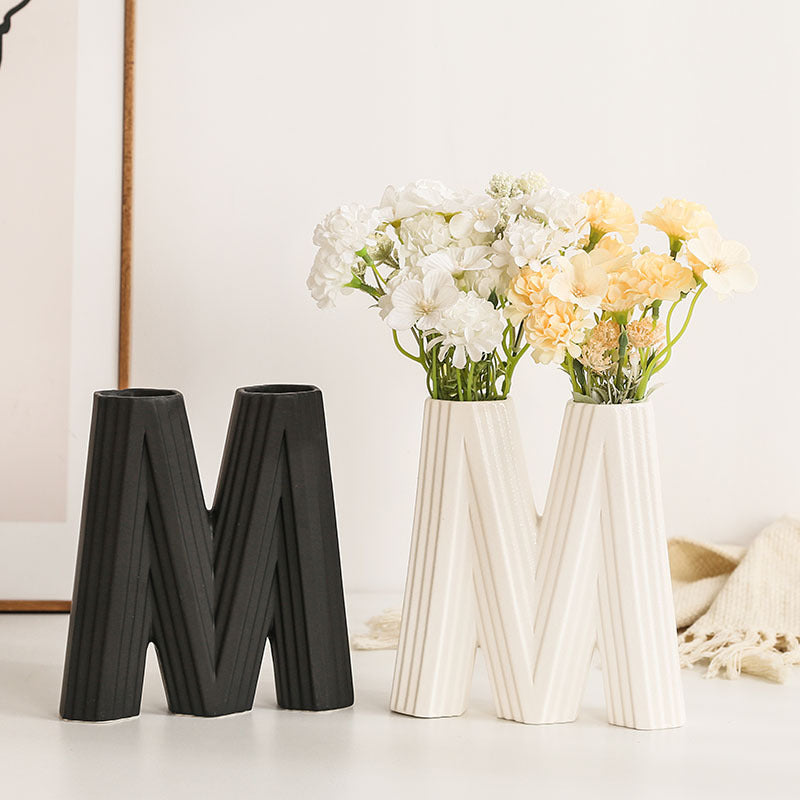 A ceramic vase ornament