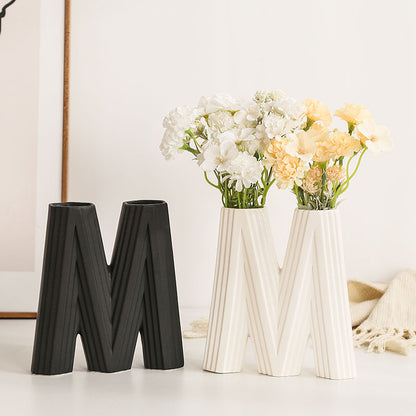 A ceramic vase ornament