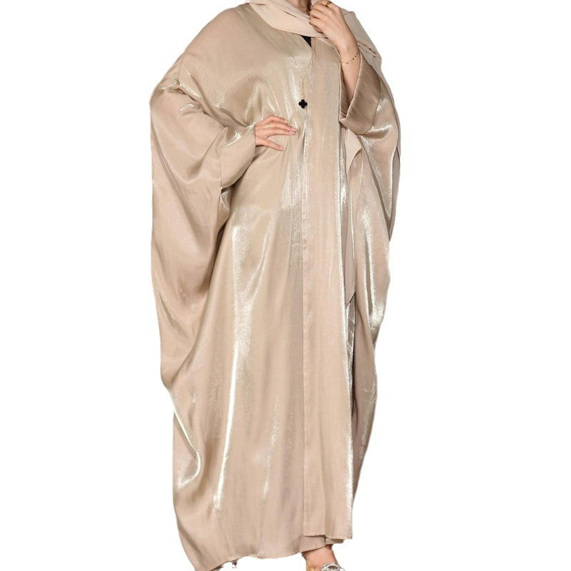 New AliExpress Middle East Muslim Clothing Fashion Elegant Cardigan Dress Robe - Mixbatch