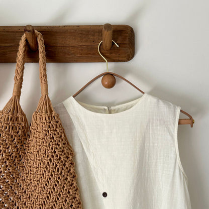 A beech leather hanger pants hanger