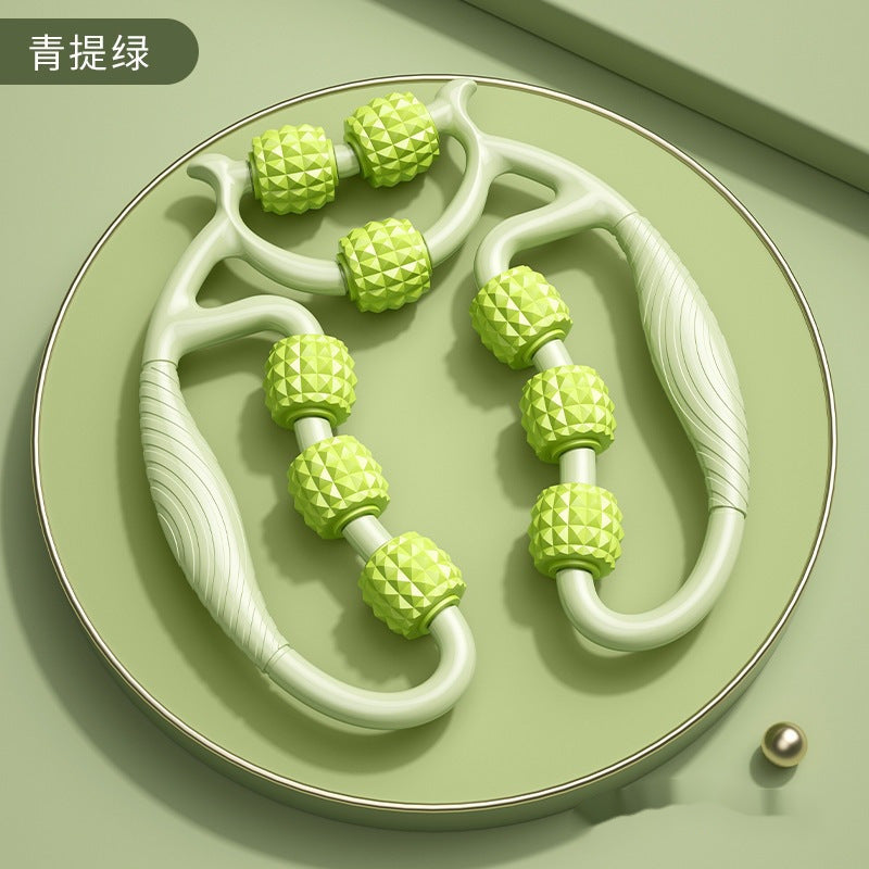 A Ring Leg Clamp Beauty Calf Muscle Fascia Relaxation Roller Massage Mace Non-Skinny Leg Roller Leg