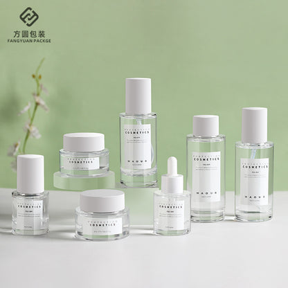 A Spot new printable cosmetics glass bottle cream bottle essence dropper bottle lotion bottle dropper essential oil bottle - Mixbatch