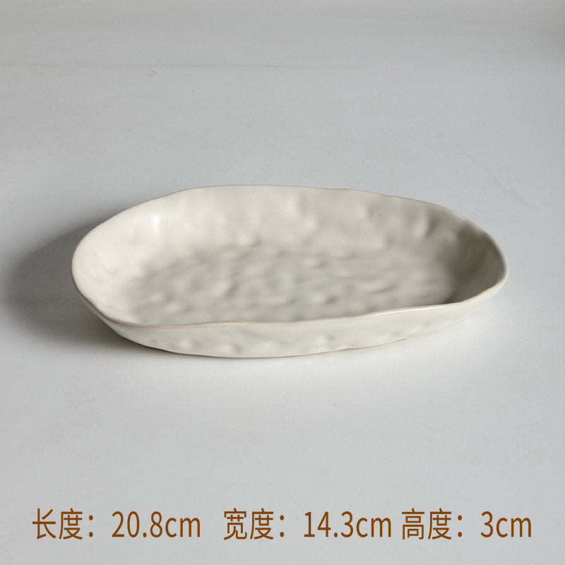 A ceramic handmade tableware