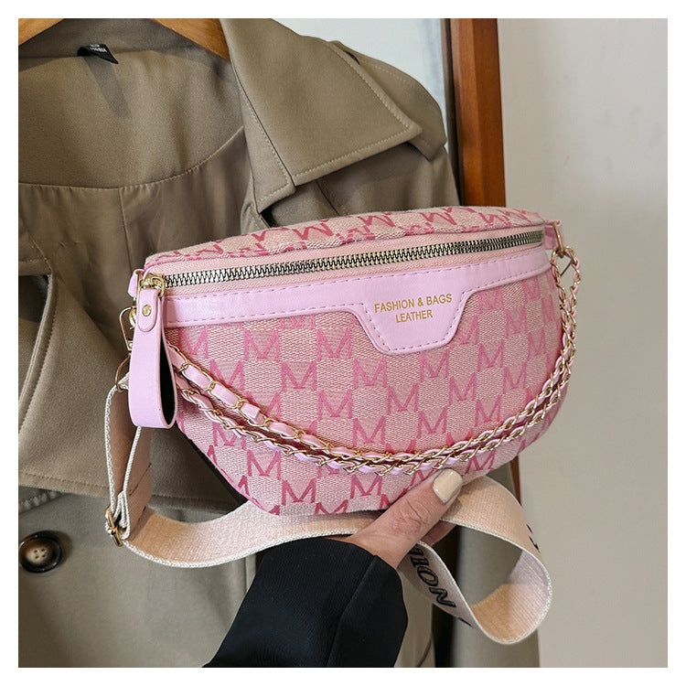 A fashionable Internet celebrity breast bag ins bag