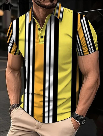 A Men's Short Sleeve Polo Shirt