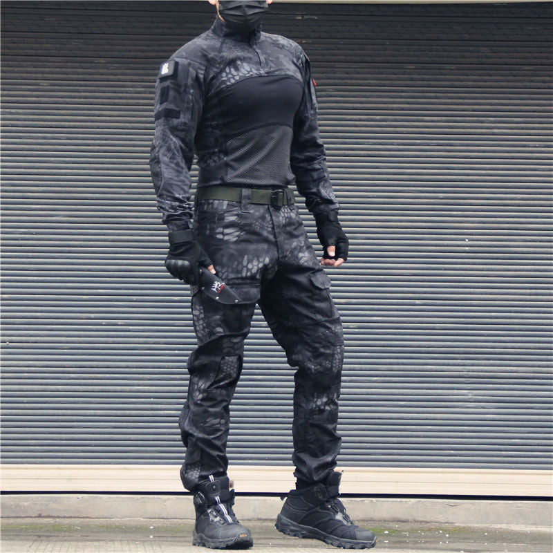 A tactical costume