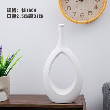 A ceramic vase