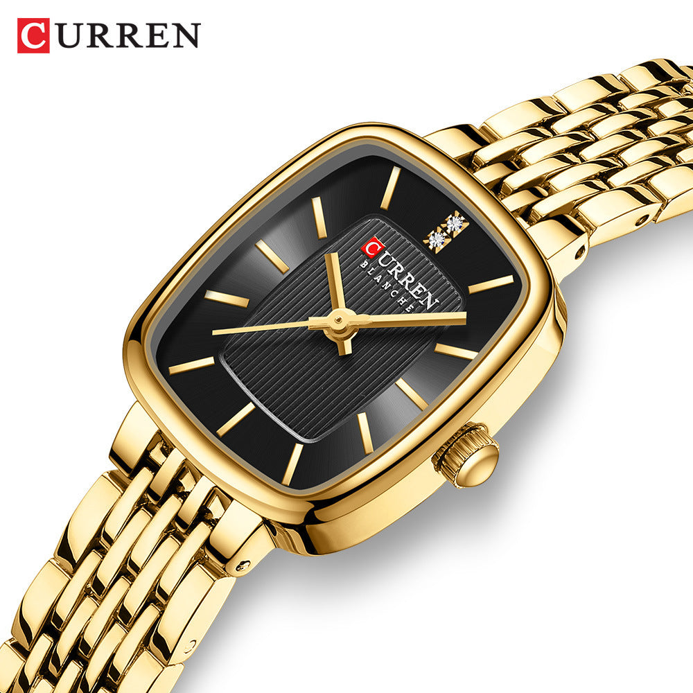 A 9093 Women's Watch, Fashion Women's Watch, Casual Steel Belt Watch