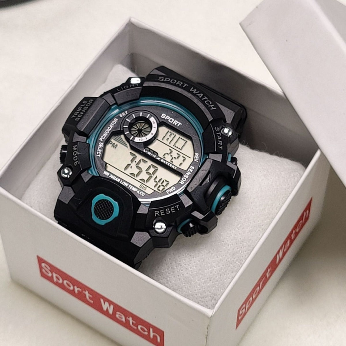 A Student Multifunctional Alarm Sports Electronic Watch Adult Outdoor Special Forces Anti-drop Waterproof Luminous Mechanical Watch