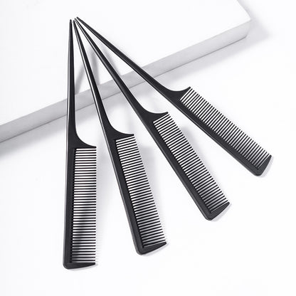 A black pointed tail comb