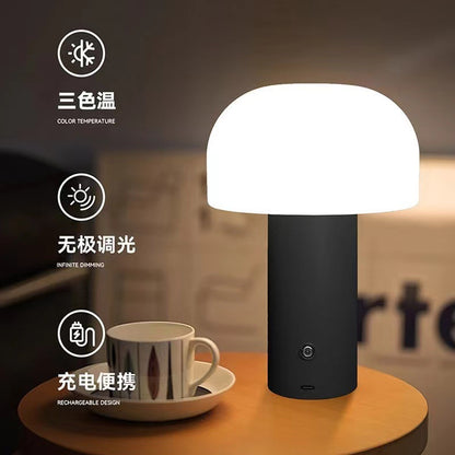 A USB charging lamp