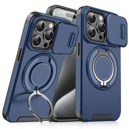A Lens sliding window protection mobile phone case