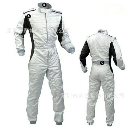 A racing jumpsuit