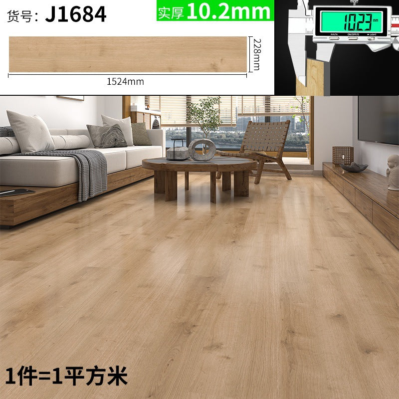A lock floor SPC stone plastic floor snap-on stone crystal composite wood floor household old ground renovation waterproof fire