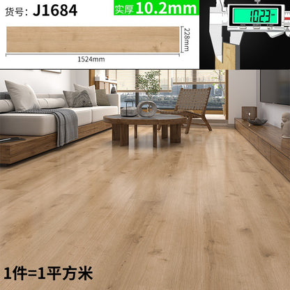 A lock floor SPC stone plastic floor snap-on stone crystal composite wood floor household old ground renovation waterproof fire