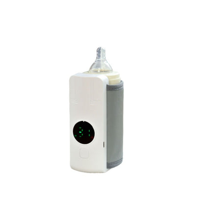 A Portable rechargeable thermostatic milk heater