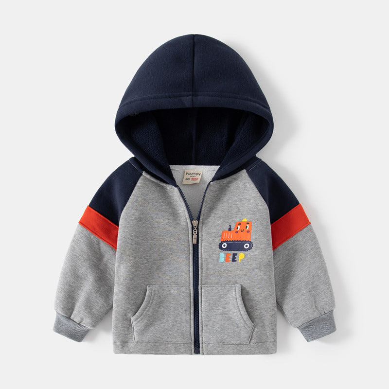 A children's fleece jacket
