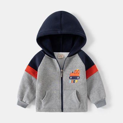 A children's fleece jacket