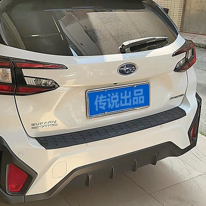 ينطبق على سيارة سوبارو XV، قضيب حماية خلفي أصلي من الراتنج، قضيب حماية خارجي للسيارة، صندوق خلفي 