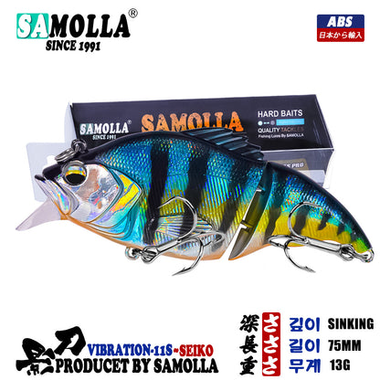 A Realistic Multi-section Swimbait  Slow Sinking