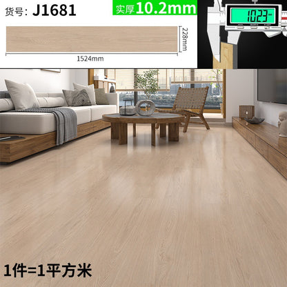 A lock floor SPC stone plastic floor snap-on stone crystal composite wood floor household old ground renovation waterproof fire