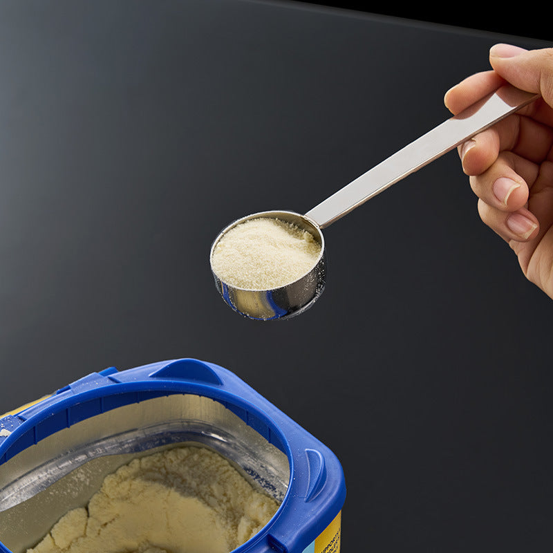 A 5ml-30ml measuring spoon 304 stainless steel fruit flour spoon Kitchen baking weighing spoon Coffee bean measuring spoon