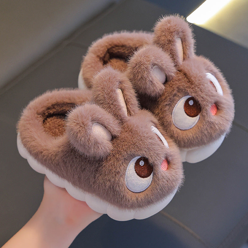 A children's thermal slippers