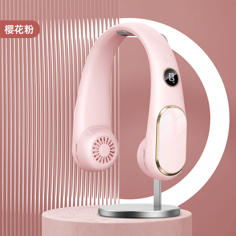 A bladeless fan usb rechargeable portable