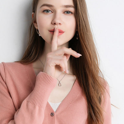 A knitted cardigan jacket