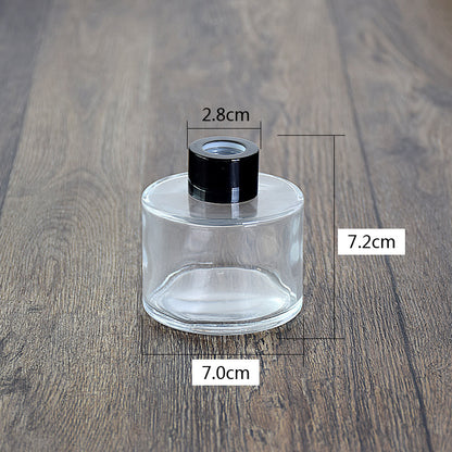 A Aromatherapy bottle square round 100ml rattan fireless aromatherapy volatile bottle perfume glass bottle