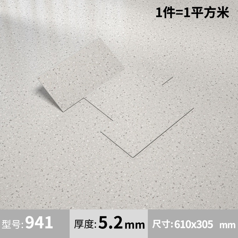 A lock floor SPC stone plastic floor snap-on stone crystal composite wood floor household old ground renovation waterproof fire