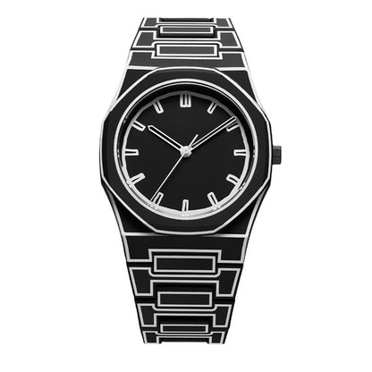 A Men's Premium Waterproof Women's Watch South East Asia Middle East Popular Plastic Men's Quartz Watch