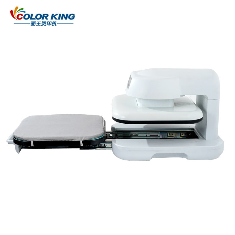 A intelligent electric hot press clothes printing machine baseplate pullable set garment 38 * 38cm heat transfer machine sublimation