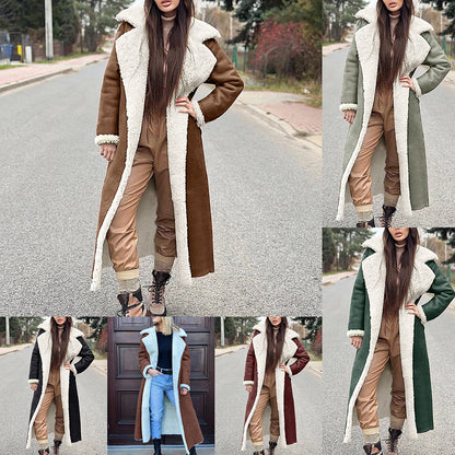 A women's leather jacket