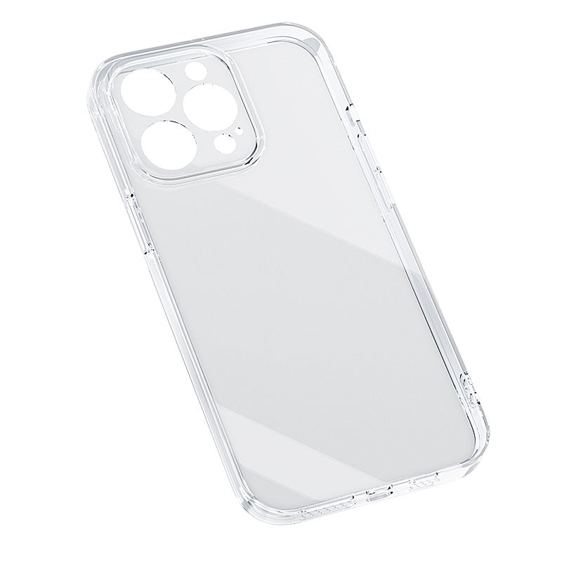 A transparent anti-drop mobile phone case