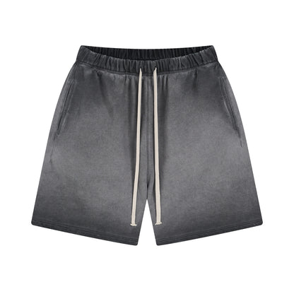 A gradient shorts in summer