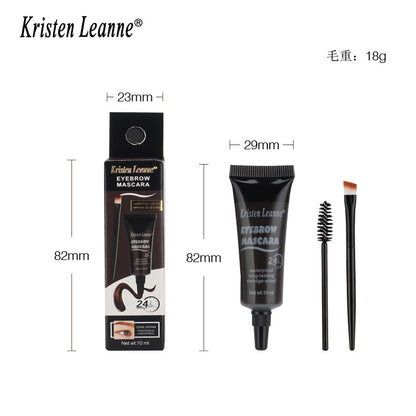 A eyebrow glue waterproof eyebrow dye cream