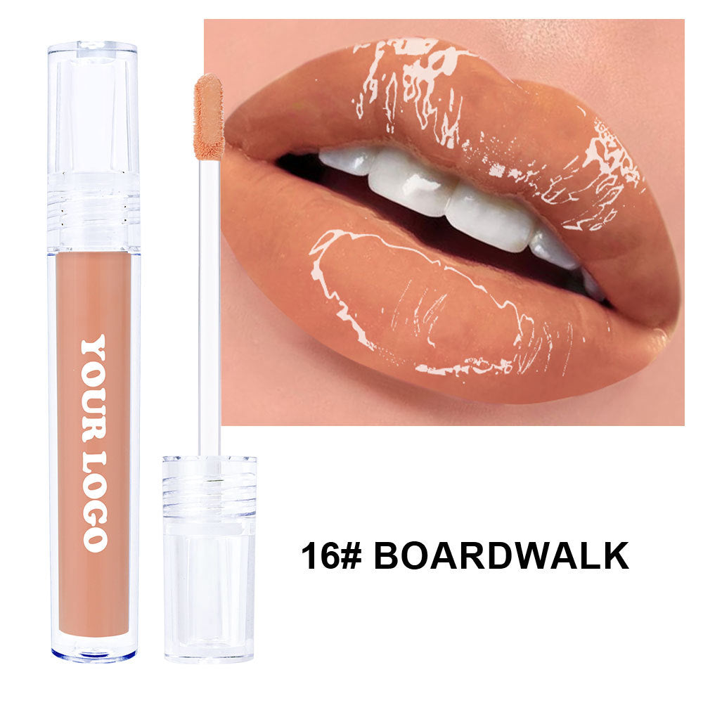A mirror water gloss lip gloss lip glaze —— Customizable logo MOQ 100 pieces
