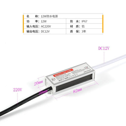 A led small buried light step lighting round mini star light landscape 1W outdoor embedded waterproof spotlight 12V