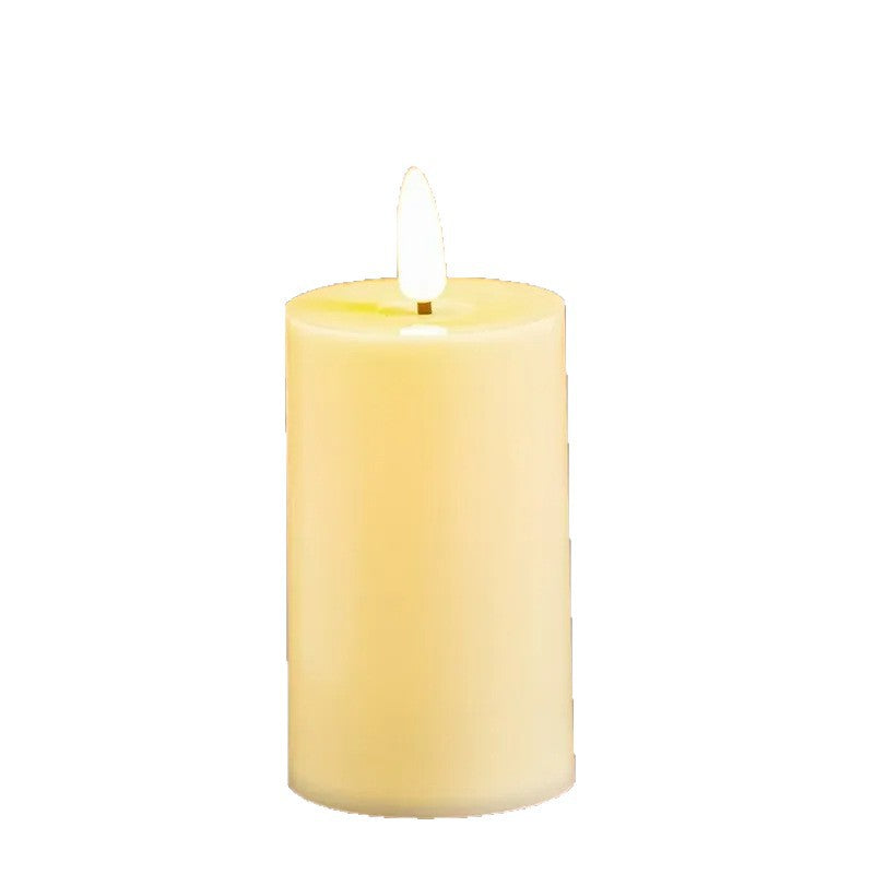 A simulated candle light