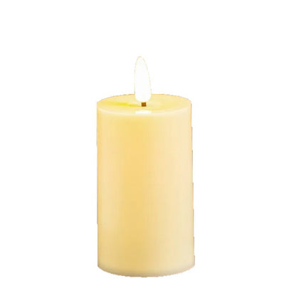 A simulated candle light