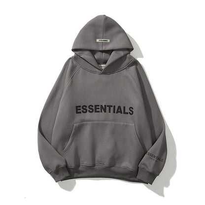 A hooded sweater