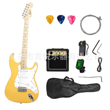 A Electric Guitar Single Shake ST Electric Guitar Classic Adult Beginner Entry Level Electric Guitar Set guitar