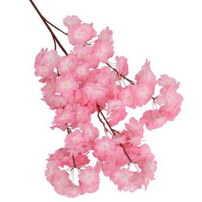 A simulated cherry blossom branch cherry blossom tree plastic wedding decoration peach blossom pear blossom indoor living room ceiling simulated flower fake flower