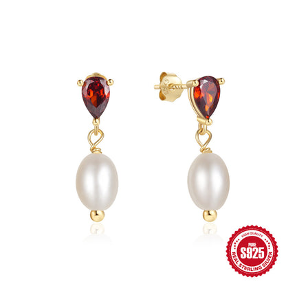 A S925 Sterling Silver Earrings