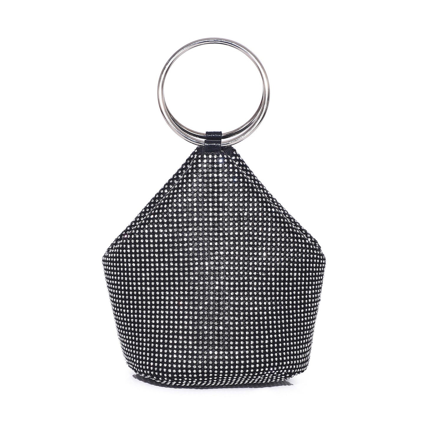 A new cross-border diamond-encrusted dinner bag, portable vegetable basket, rhinestone evening bag,
