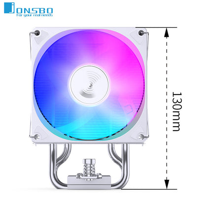 A Jasper CR1400 EVO computer CPU radiator ARGB fan white desktop CR1000 tower air cooling - Mixbatch
