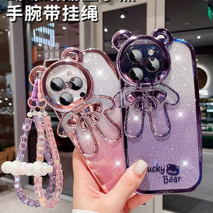 A Glitter Lanyard Phone Case