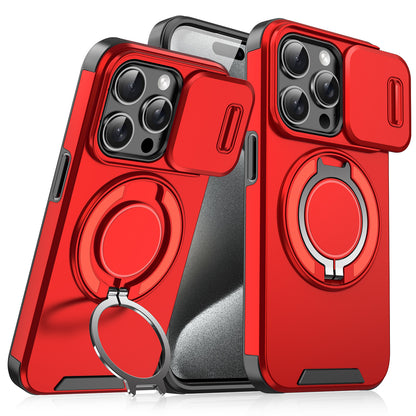 A Lens sliding window protection mobile phone case