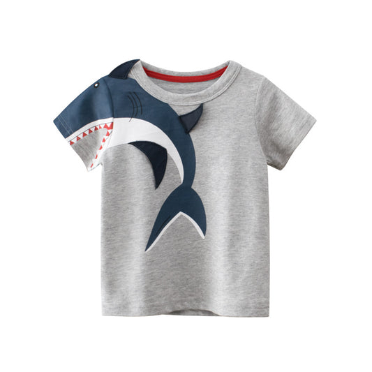 A new children's short-sleeved T-shirt wholesale - Mixbatch